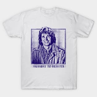 Highway to Heaven // 80s Retro TV Fan Design T-Shirt